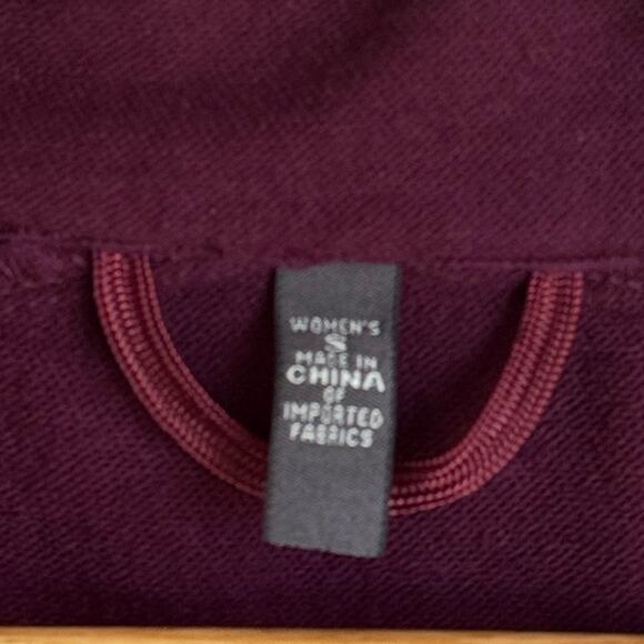 Ibex Softshell Merino Wool Blend Vest Small Purple Lightweight Breathable - Picture 3 of 16